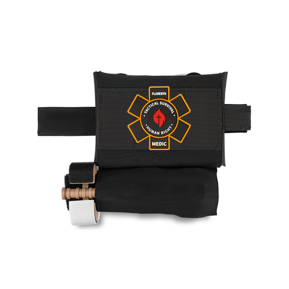 Micro Trauma EDC MOLLE Pouch with Rapid Deploy Tourniquet Sleeve
