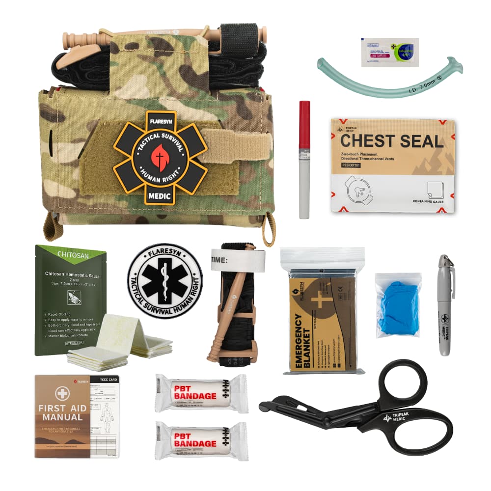 FlsreSyn Compact Tactical Trauma IFAK