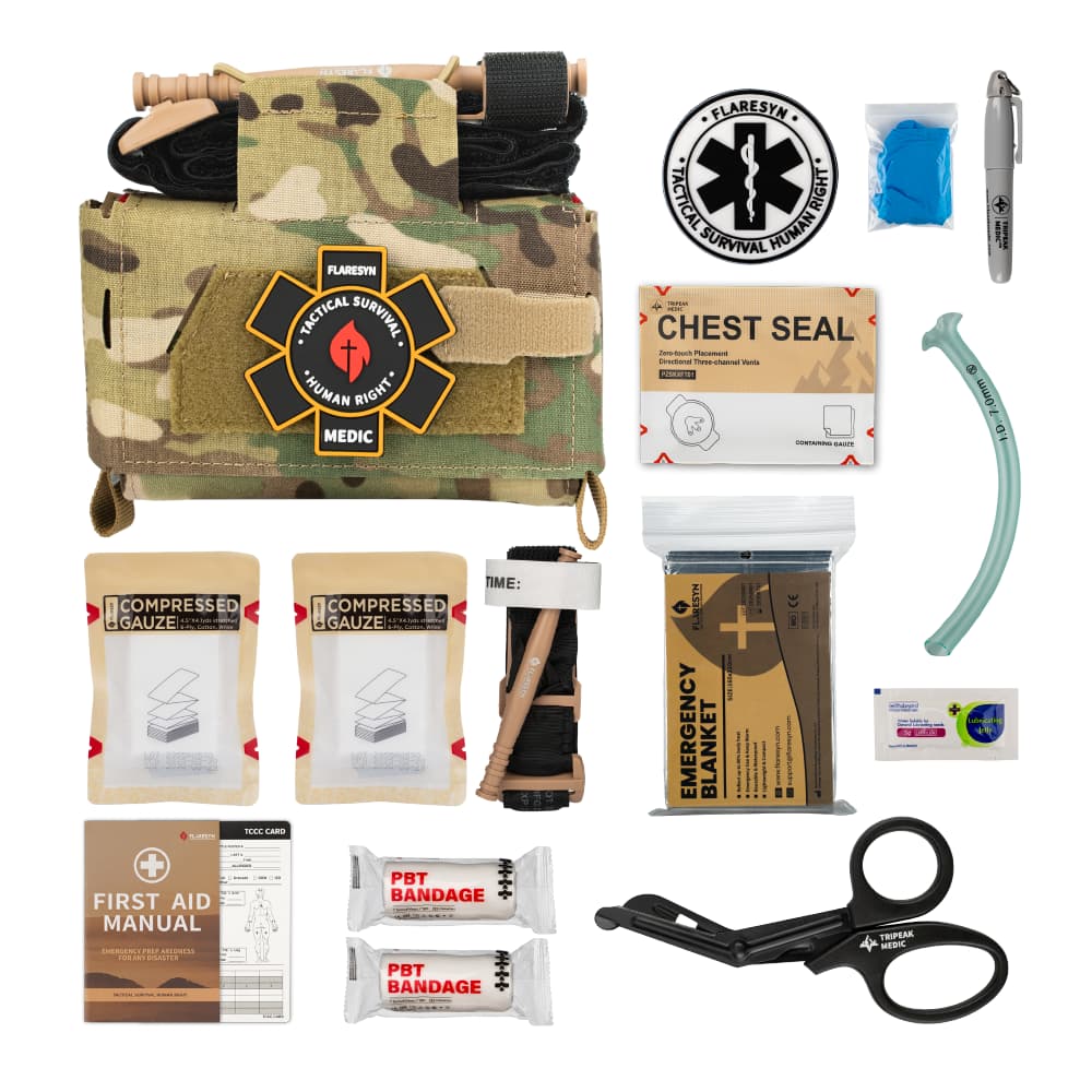 FlsreSyn Compact Tactical Trauma IFAK