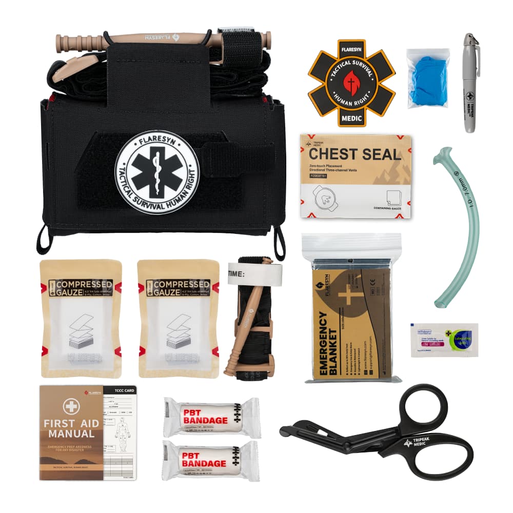 FlsreSyn Compact Tactical Trauma IFAK