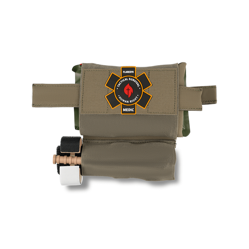 Micro Trauma EDC MOLLE Pouch with Rapid Deploy Tourniquet Sleeve