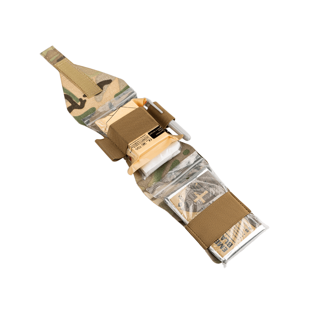 Micro Trauma EDC MOLLE Pouch with Rapid Deploy Tourniquet Sleeve