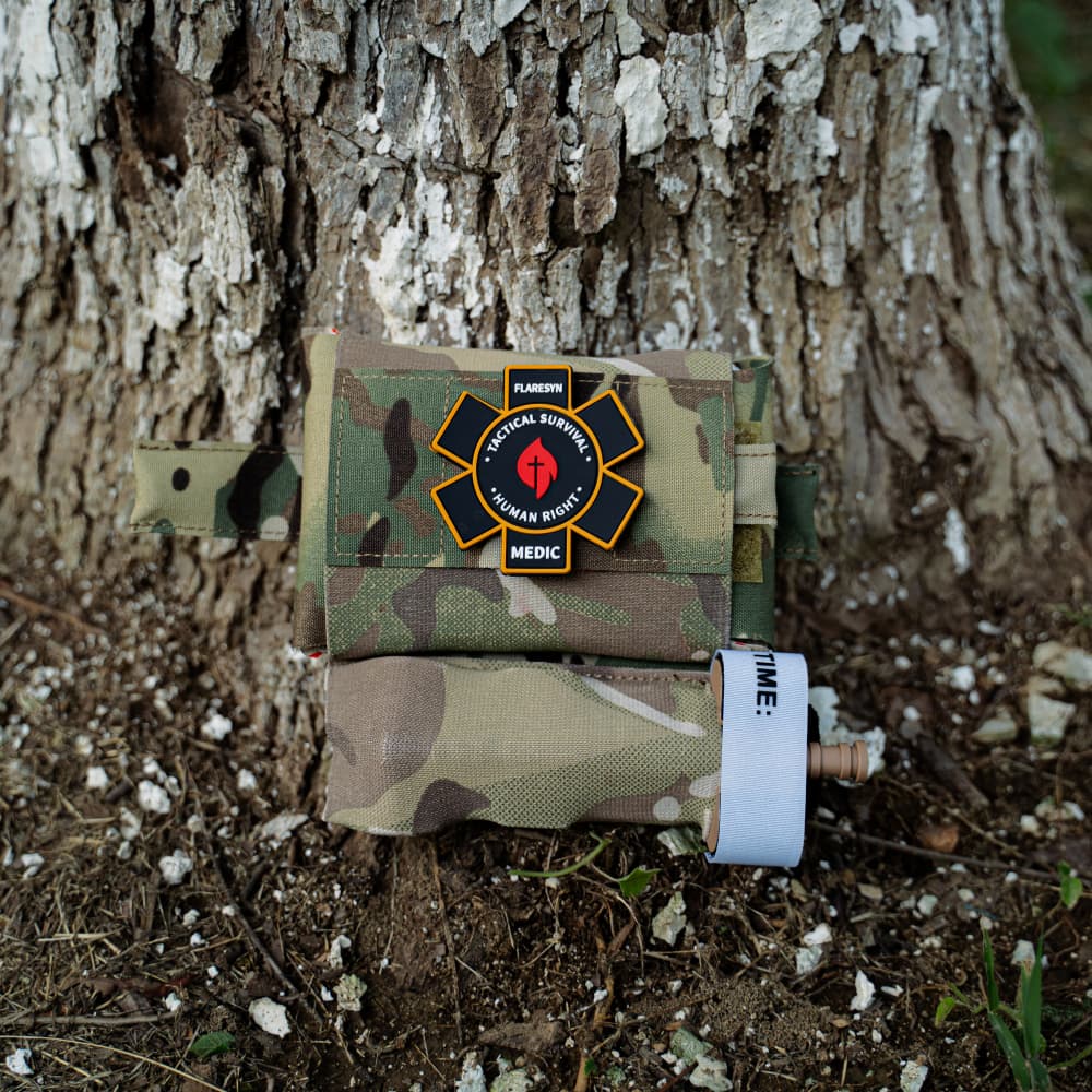 Micro Trauma EDC MOLLE Pouch with Rapid Deploy Tourniquet Sleeve