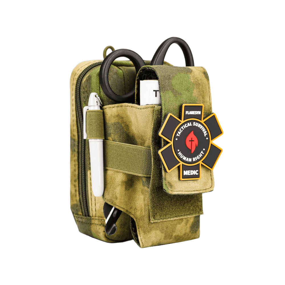 EDC IFAK Trauma Kit Molle Tactical Pouch