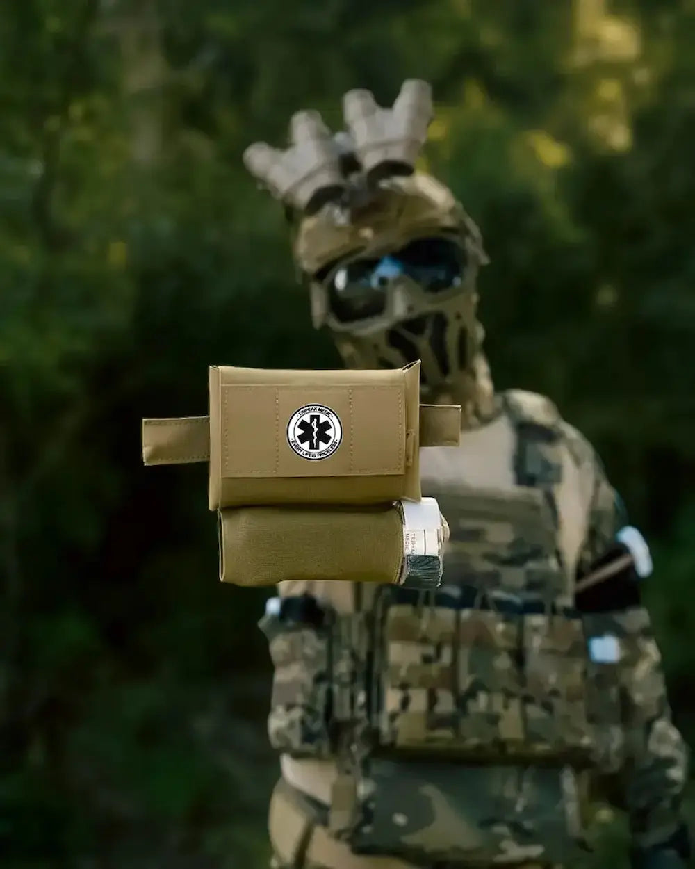 Micro Trauma EDC MOLLE Pouch with Rapid Deploy Tourniquet Sleeve