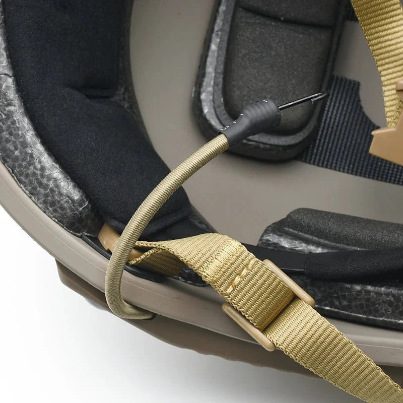 Elite Tactical Helmet DE - High Cut Airsoft Edition