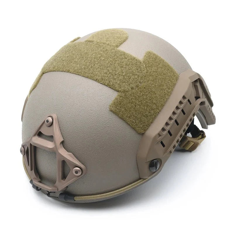 Elite Tactical Helmet DE - High Cut Airsoft Edition