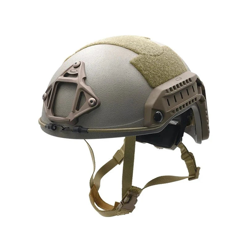 Elite Tactical Helmet DE - High Cut Airsoft Edition